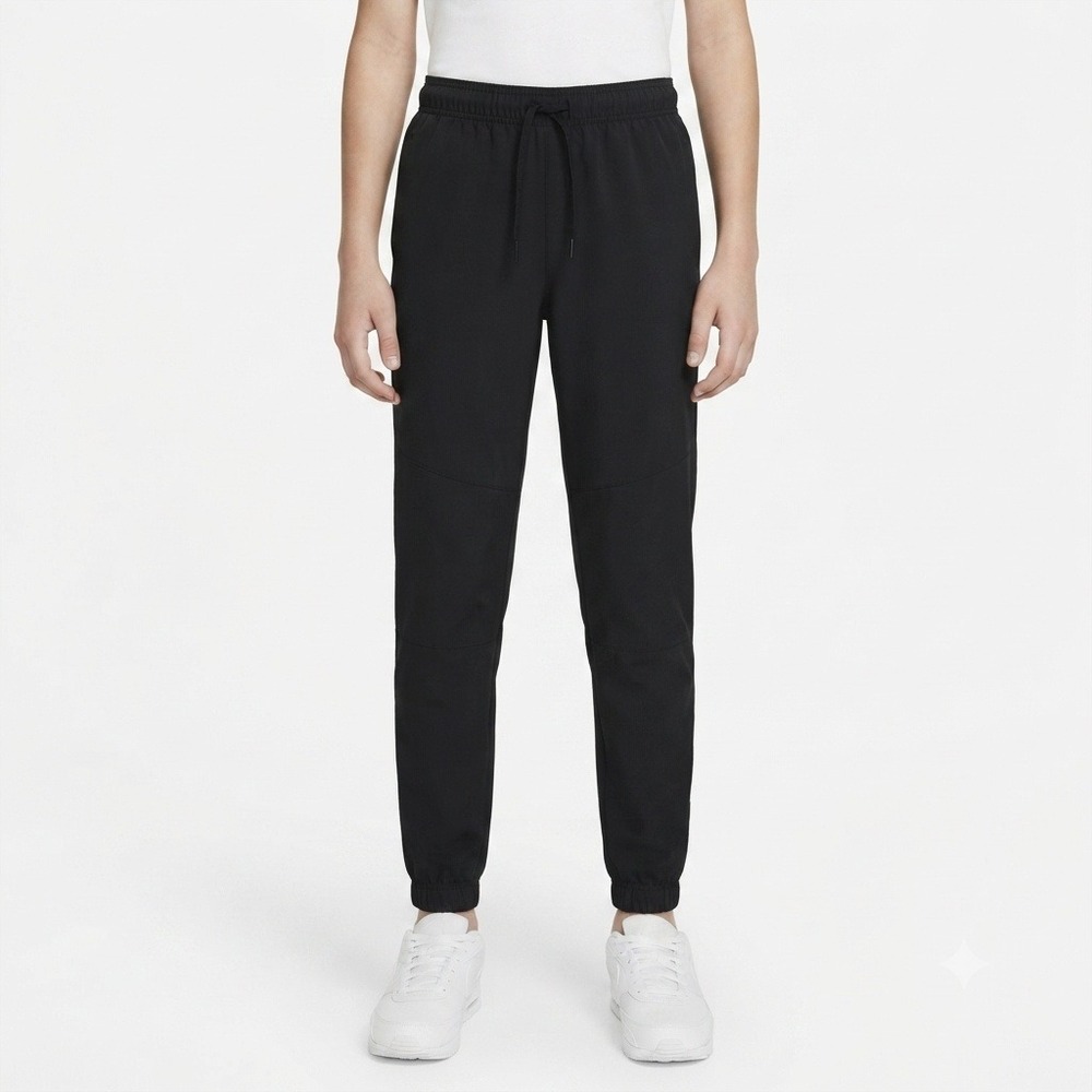 Athletic Works Jogger Pants Boys 18 XXL Black DriWorks Pants Elastic Waist